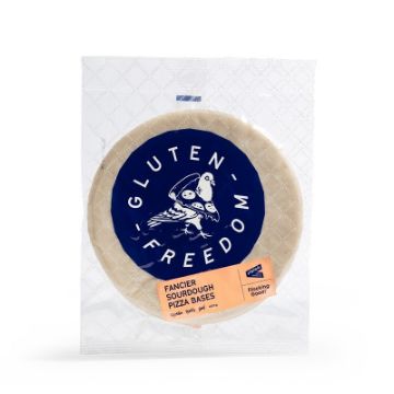 Gluten Freedom Fancier Sourdough Pizza Base 400g (2x200g)