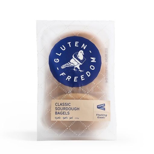 Gluten Freedom Classic Sourdough Bagels 4pk 344g