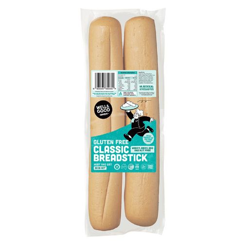 Well & Good Gluten Free Classic Breadsticks 300g (2x150g) 