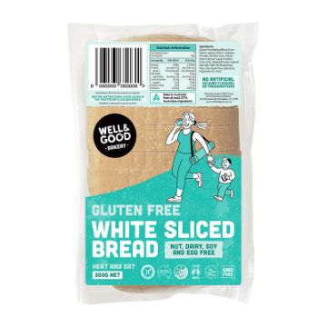 Well & Good Gluten Free Sliced White Bread 300g 