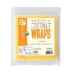 Nuco Organic Raw Coconut Wraps - Turmeric 70g (5x14g)