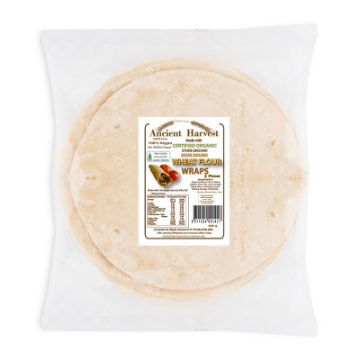 Ancient Harvest Organic Sourdough Wheat Flour Wraps 220g (5x44g)