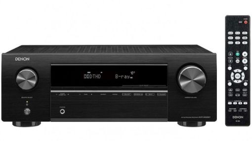 Denon 70W 5CH 4K Ultra HD AV Receiver with Bluetooth - Black