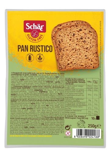 Schar Pan Rustico 250g