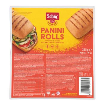 Schar Panini Rolls 225g FULL CASE ORDERS ONLY