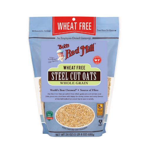 Bob's Red Mill Organic Regular Rolled Oats Pure Wheat Free 907g FULL CASE ORDERS ONLY