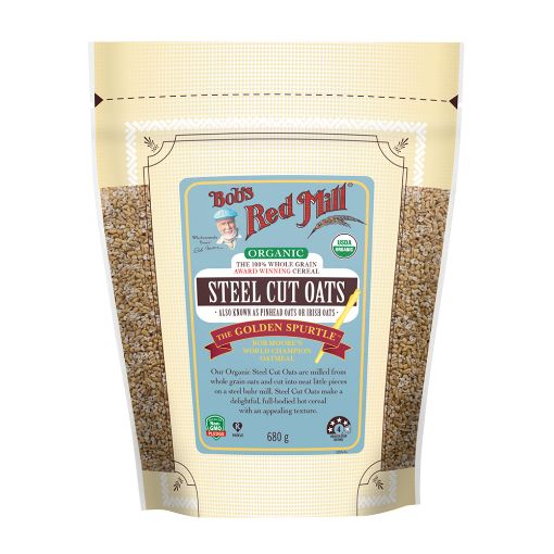 Bob's Red Mill Organic Steel Cut Oats 680g FULL CASE ORDERS ONLY