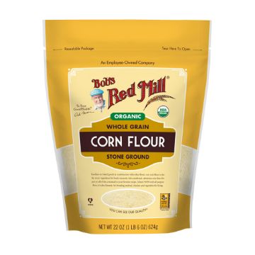 Bob's Red Mill Organic Corn Flour 624g FULL CASE ORDERS ONLY