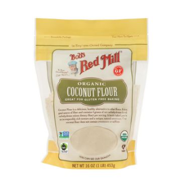 Bob's Red Mill Organic Coconut Flour 453g FULL CASE ORDERS ONLY