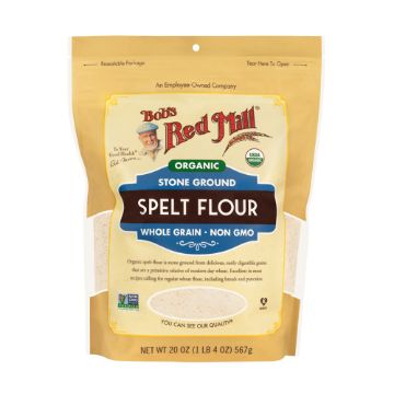 Bob's Red Mill Organic Spelt Flour 567g FULL CASE ORDERS ONLY