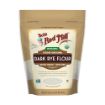 Bob's Red Mill Organic Dark Rye Flour 567g FULL CASE ORDERS ONLY