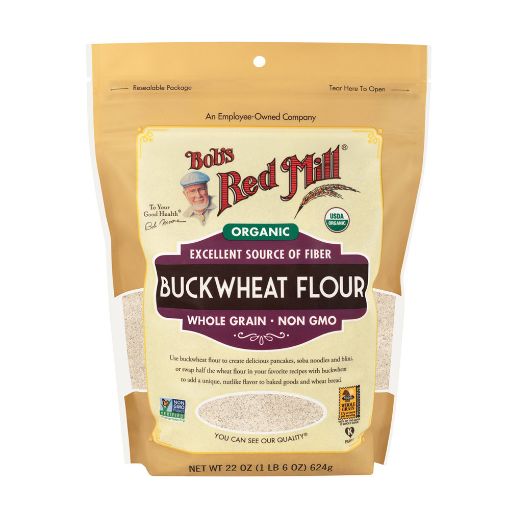 Bob's Red Mill Organic Buckwheat Flour 624g FULL CASE ORDERS ONLY