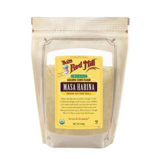 Bob`s Red Mill Organic Masa Harina Pouch 680g FULL CASE ORDERS ONLY