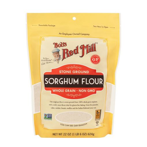 Bob's Red Mill Gluten Free Sweet White Sorghum Flour 624g FULL CASE ORDERS ONLY