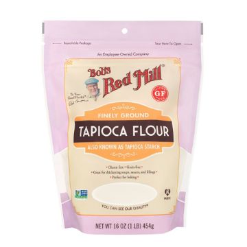 Bob's Red Mill Whole Tapioca Flour Pouch 454g FULL CASE ORDERS ONLY