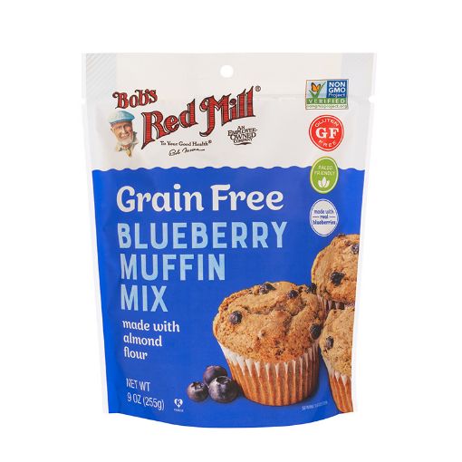 Bob's Red Mill Grain Free Blueberry Muffin Mix 255g FULL CASE ORDERS ONLY