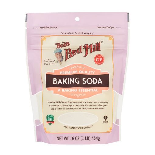 Bob`s Red Mill Pure Baking Soda Pouch 454g FULL CASE ORDERS ONLY