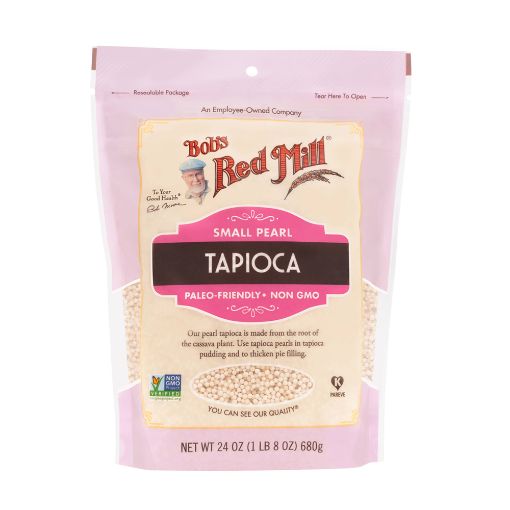 Bob's Red Mill Small Pearl Tapioca 680g FULL CASE ORDERS ONLY