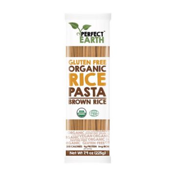 Perfect Earth Organic Rice Pasta - Brown 225g FULL CASE ORDERS ONLY  