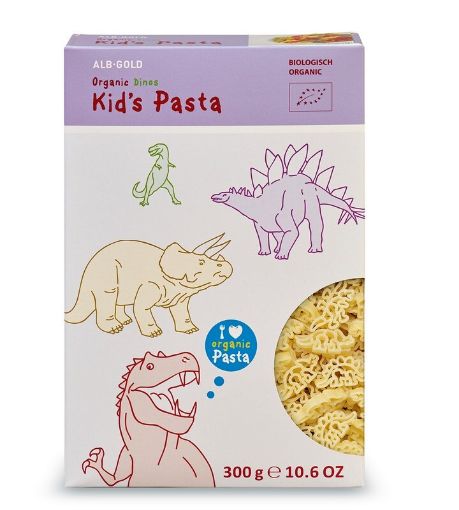 Alb-Gold Organic Kids Pasta Dinos 300g