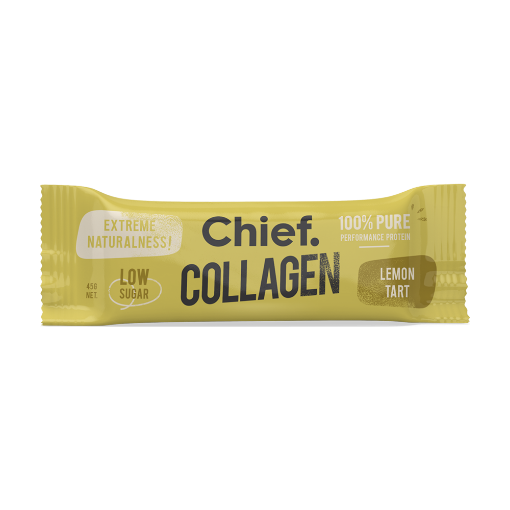 Chief Collagen Protein Bar - Lemon Tart 45g FULL CASE ORDERS ONLY