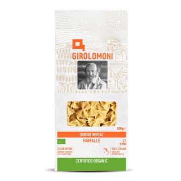 Girolomoni Durum Wheat Semolina Farfalle 500g