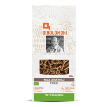 Girolomoni Whole Durum Wheat Semolina Fusilli 500g