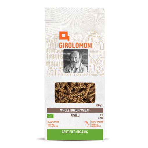 Girolomoni Whole Durum Wheat Semolina Fusilli 500g