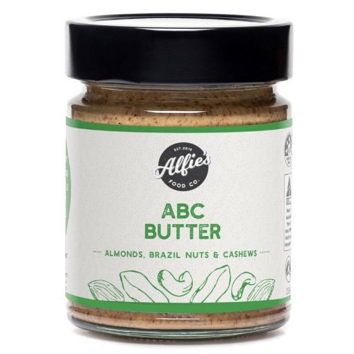 Alfie`s ABC (Almond, Brazil & Cashew) Butter 250g FULL CASE ORDERS ONLY