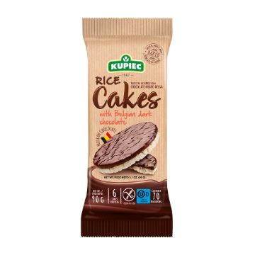 Kupiec Gluten Free Rice Cakes - Dark Chocolate 90g