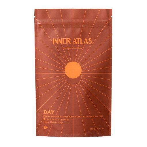 Inner Atlas Day Adaptogenic Blend - Maca & Medicinal Mushrooms with Kakadu Plum 120g