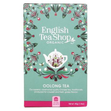 English Tea Shop Organic Oolong Tea Teabags 6x20pc FULL CASE ORDERS ONLY