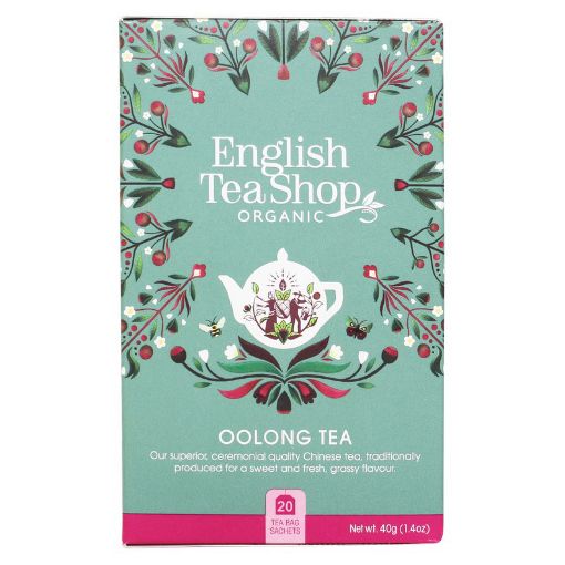 English Tea Shop Organic Oolong Tea Teabags 6x20pc FULL CASE ORDERS ONLY