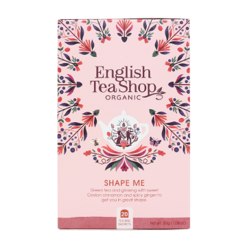 English Tea Shop Organic Wellness Tea Shape Me 6x20pc FULL CASE ORDERS ONLY