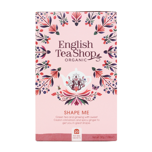 English Tea Shop Organic Wellness Tea Shape Me 6x20pc FULL CASE ORDERS ONLY