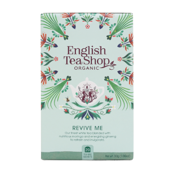 English Tea Shop Organic Wellness Tea Revive Me 6x20pc FULL CASE ORDERS ONLY