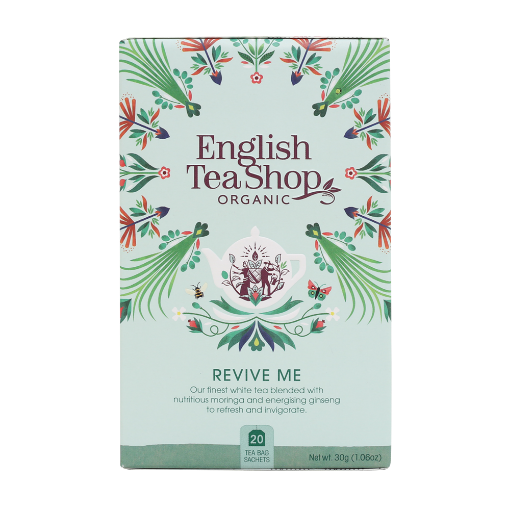 English Tea Shop Organic Wellness Tea Revive Me 6x20pc FULL CASE ORDERS ONLY