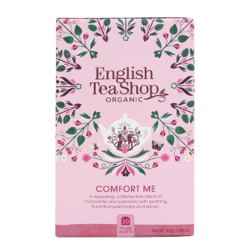 English Tea Shop Organic Wellness Tea Comfort Me 6x20pc FULL CASE ORDERS ONLY