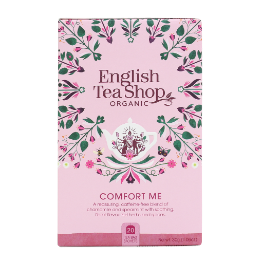 English Tea Shop Organic Wellness Tea Comfort Me 6x20pc FULL CASE ORDERS ONLY