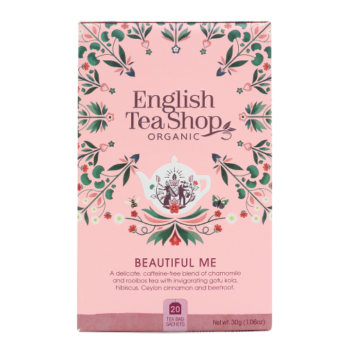 English Tea Shop Organic Wellness Tea Beautiful Me 6x20pc FULL CASE ORDERS ONLY