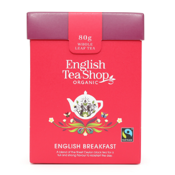 English Tea Shop Organic English Breakfast Loose Leaf Tea 80g