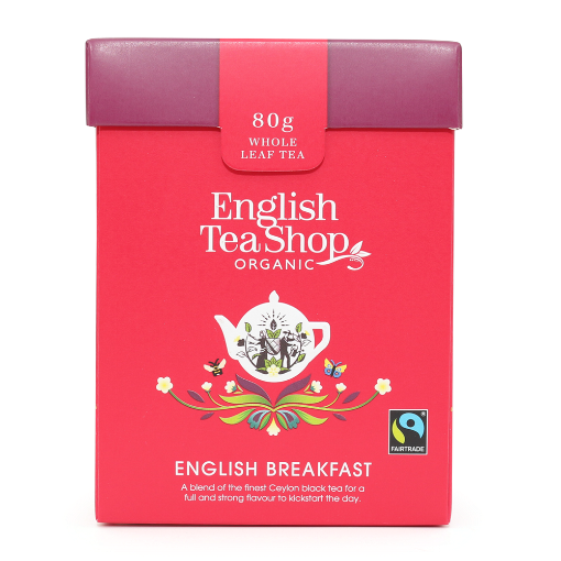 English Tea Shop Organic English Breakfast Loose Leaf Tea 80g