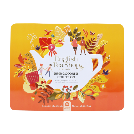 English Tea Shop Gift Pack Super Goodness Collection Orange 36 Sachets 