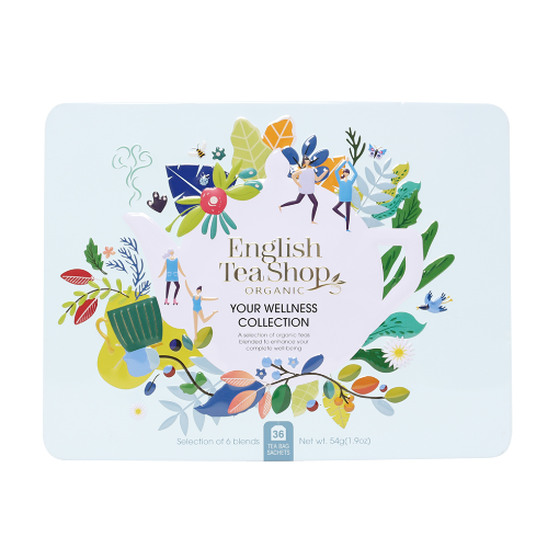 English Tea Shop Gift Pack Your Wellness Collection Light Blue 36 Sachets 