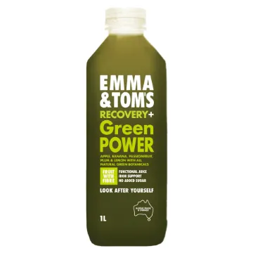 Emma & Toms - Green Power Smoothie 1L x 6