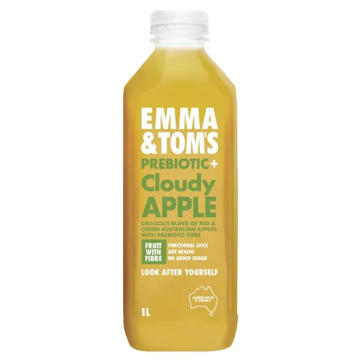 Emma & Toms - Cloudy Apple Juice 1L x 6