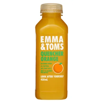 Emma & Toms - Quenchers -Orange Quencher 450ml 