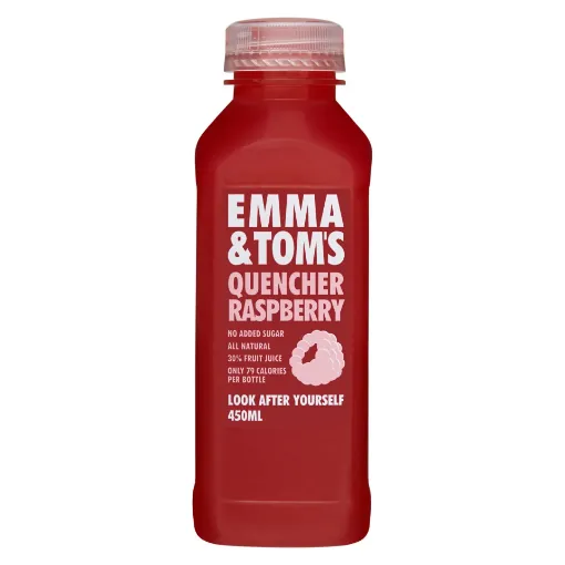 Emma & Toms - Quenchers -Raspberry Quencher 450ml