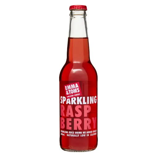Emma & Toms - Sparkling Raspberry Juice 330ml