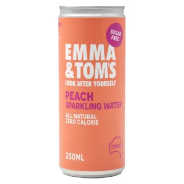 Emma & Toms - Peach Sparkling Water 250ml